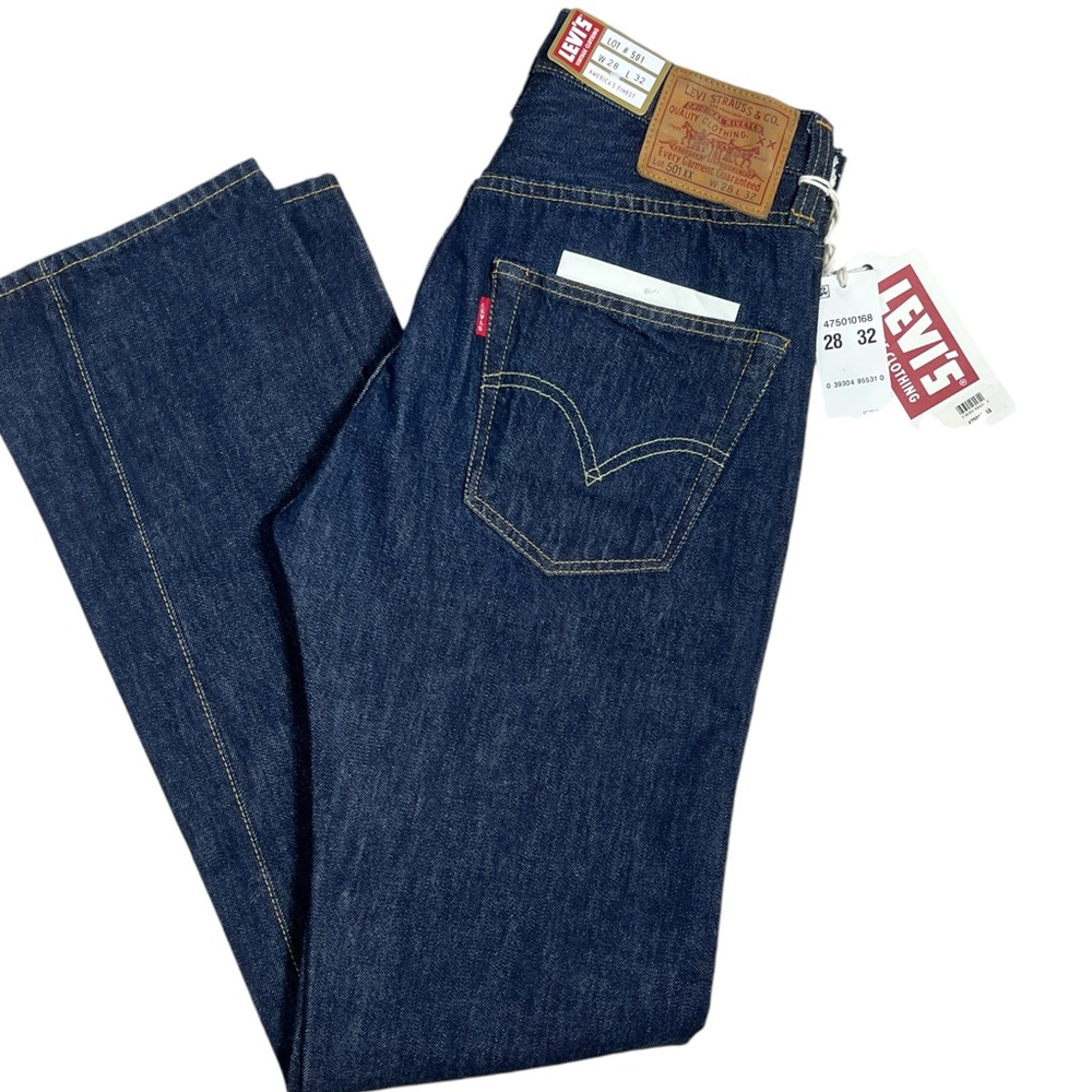 Levi's Vintage Clothing
1947 501 ORIGINAL FIT SELVEDGE JEANS Reproduction 28x32 - Picture 3 of 16